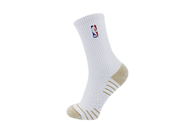 NBA Knee High Socks Men’s 4 Pack White