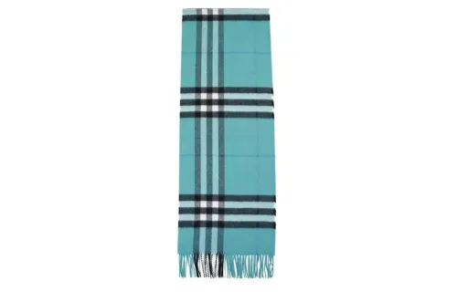 Burberry Wool Knit Scarves Unisex Green