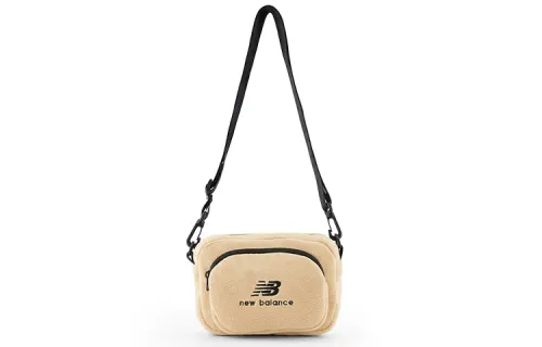 New Balance Fabric Shoulder Bag, Crossbody Bag Regular Unisex Khaki