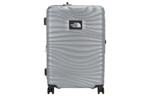 THE NORTH FACE Polycarbonate Suitcase Luggage 24 Inch Unisex Silver