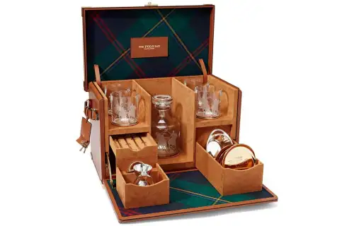 Polo Ralph Lauren Glass gift box, wineglass, transparent set