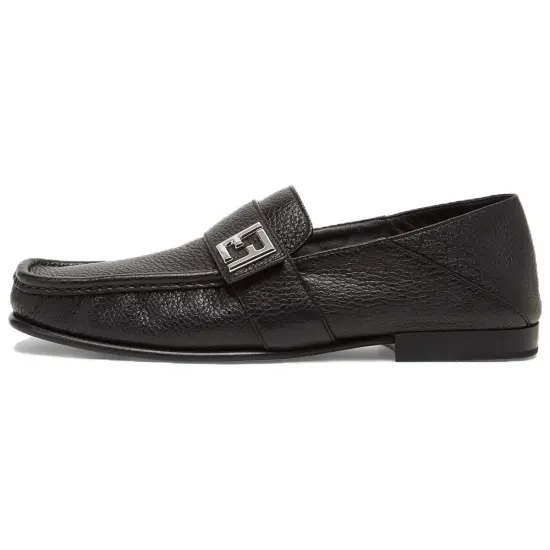 FENDI FF Men's Casual Shoes Men Low-Top Black
