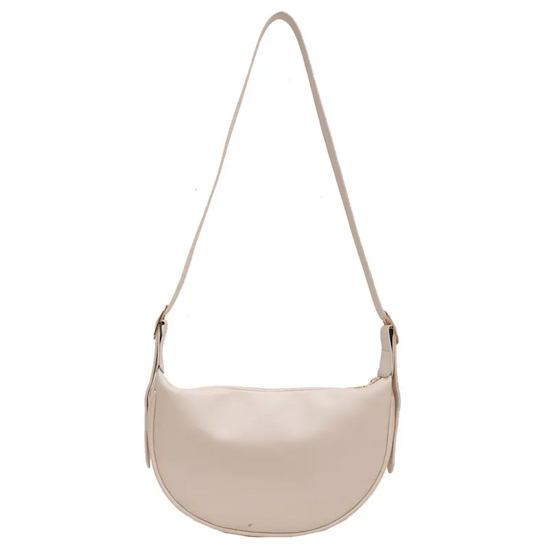 NOMK Pu Pillow Bag, Crossbody Bag, Shoulder Bag Regular Women's Brown/White/Black