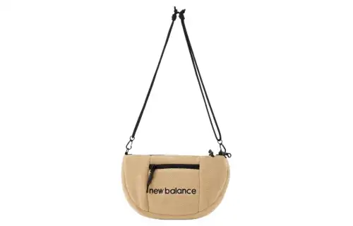 New Balance Fabric Shoulder Bag, Crossbody Bag Regular Unisex Khaki