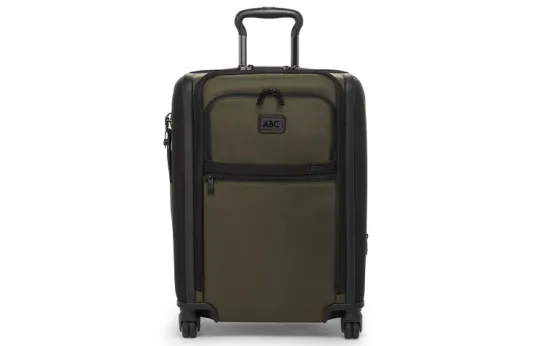 TUMI Baller Nylon Travel Suitcase Luggage Unisex Olive