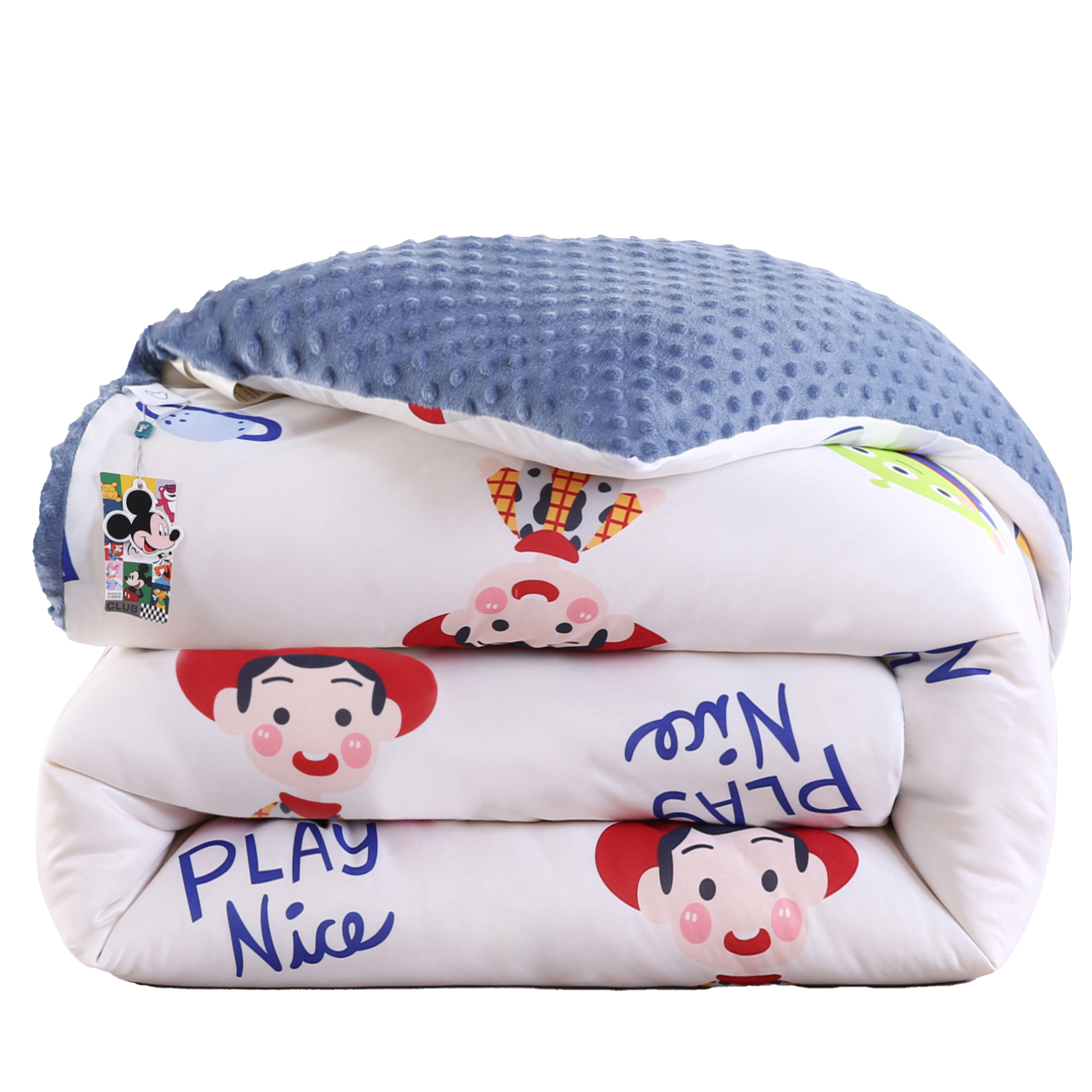 Disney Disney Quilt Knitted Cotton Soybean Fiber Beanie Quilt Quilt Core Single and Double Quilt Thick Warm Spring Autumn and Winter Quilt Four Seasons Air-conditioned Quilt Children's Student Dormitory Cotton Quilt 2-10 catties