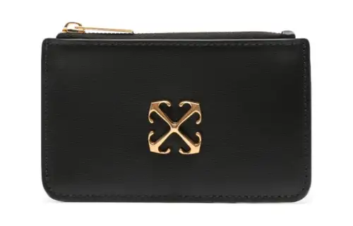 【FarfetchPrevious Season】Jitney arrows-plaque leather wallet