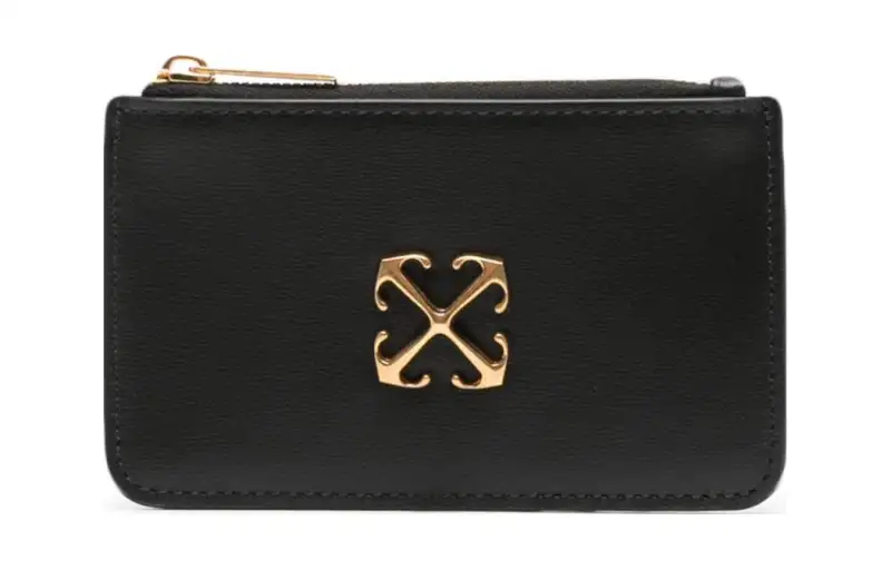 【FarfetchPrevious Season】Jitney arrows-plaque leather wallet