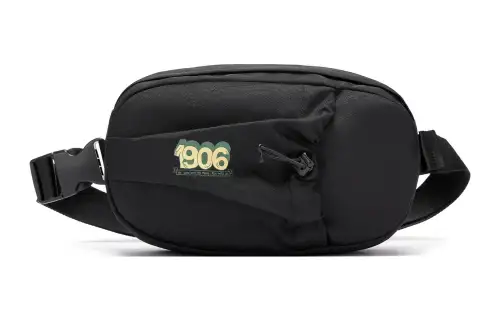 New Balance Fabric Sling Bag, Fanny Pack Small Unisex Black