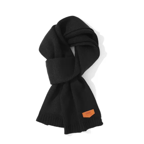 PEAK Acrylic Knit Scarves Unisex Multicolor