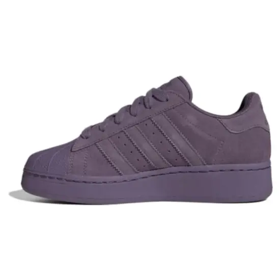 Adidas Originals Superstar Series Skateboard Shoes Women's Low-top Purple