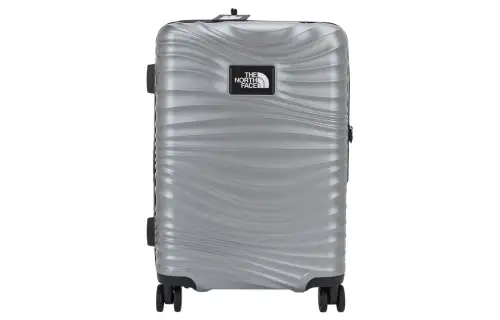 THE NORTH FACE Polycarbonate Suitcase Luggage 20 Inch Unisex Silver