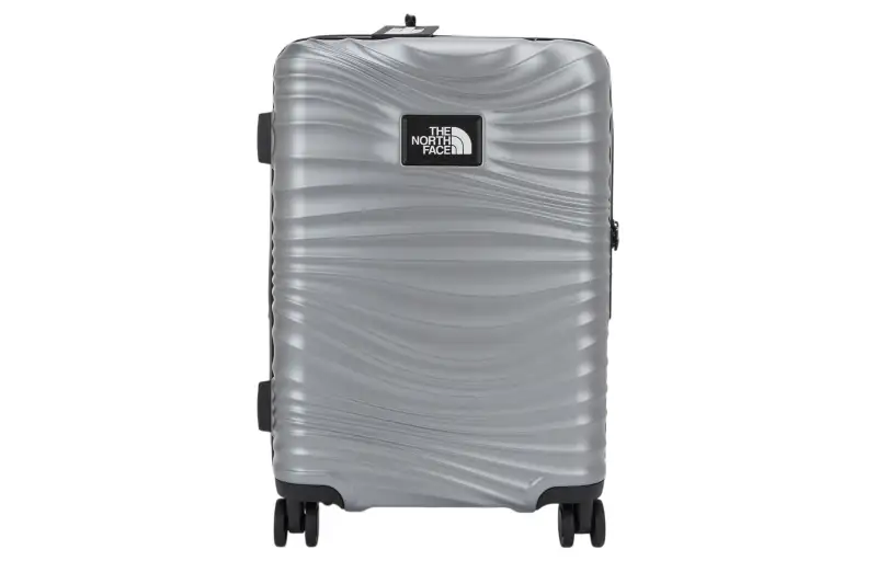 THE NORTH FACE Polycarbonate Suitcase Luggage 20 Inch Unisex Silver