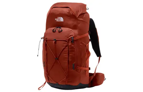 THE NORTH FACE 38L Backpack Outdoor Bag Recycled Nylon Faded Rusty Bronze Unisex