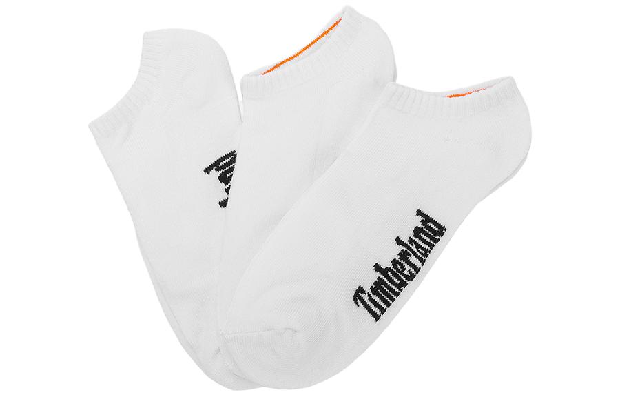 Timberland Ankle Socks Unisex 3 Pack White