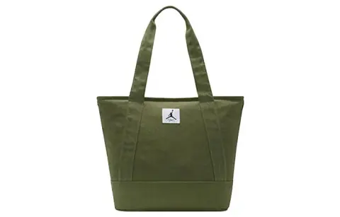 Jordan Fabric Tote Bag, Shopping Bag, Shoulder Bag Unisex Light Olive