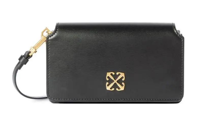 Jitney leather crossbody bag