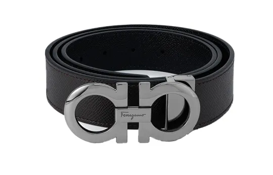 Ferragamo Gancini Reversible Buckle Belt