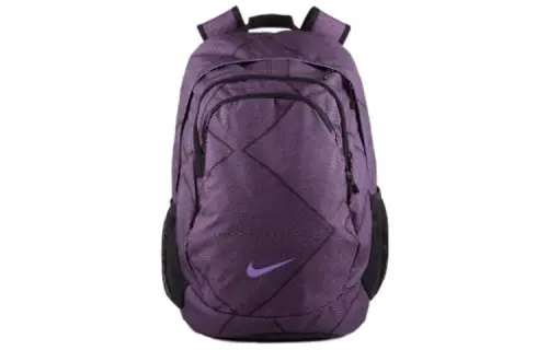 Nike Polyester Backpack Regular Women's Purple