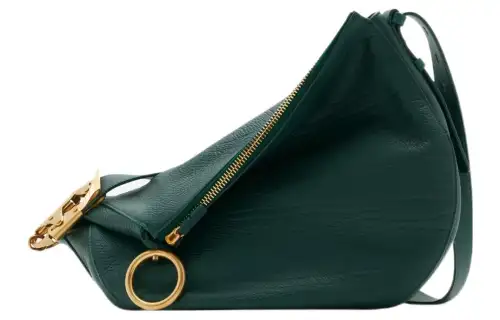 Burberry Knight Zip-Up Medium Shoulder Bag