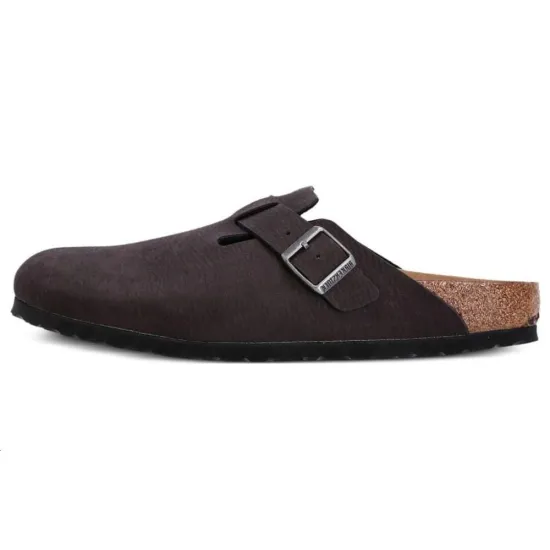 Birkenstock Boston Faux-leather Mules