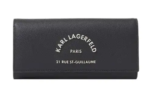 KARL LAGERFELD / Karl Lagerfeld Jeans PU Polyurethane Wallet Women's Black