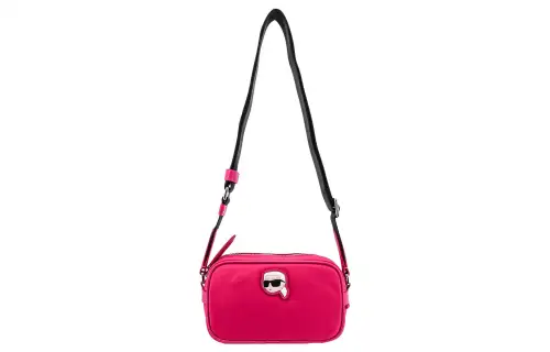 KARL LAGERFELD / Karl Lagerfeld Jeans Recycled Polyamide Crossbody Bag, Shoulder Bag Women's Pink