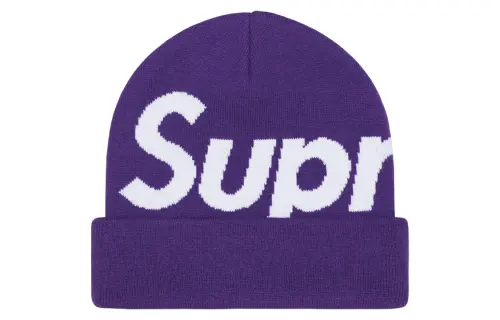 Supreme Big Logo beanie hat