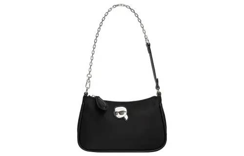 KARL LAGERFELD / Karl Lagerfeld Jeans Pu Shoulder Bag Women's Black