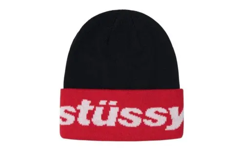 Stussy Helvetica Jacquard Beanie