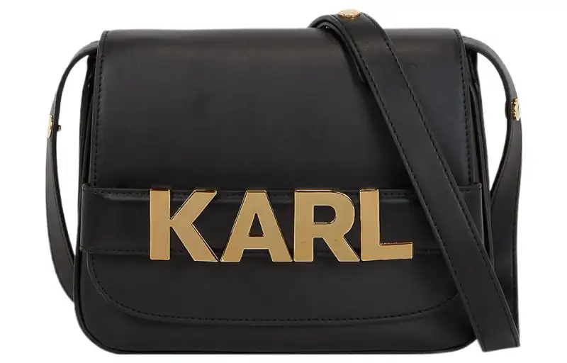 Karl Lagerfeld / Karl Lagerfeld Jeans K/Letters logo-plaque crossbody bag