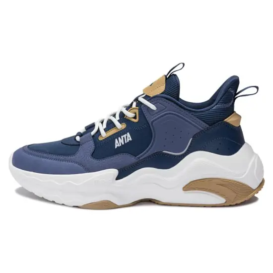 ANTA Life Collection Casual Shoes Men Low-Top Blue
