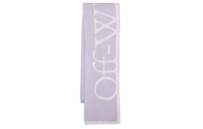 OFF-WHITE Logo Detailed Scarf
