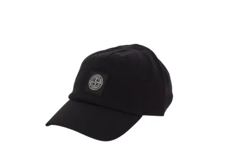 STONE ISLAND Compass-motif Cotton Hat