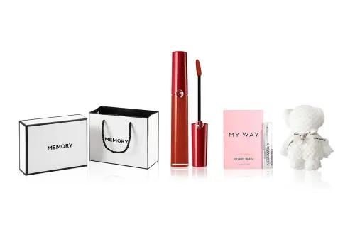 GIORGIO ARMANI Armani, velvet matte lip balm, lip gloss, lipstick, perfume, gift box, long-term effect, 1.2 ml