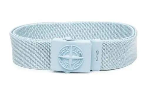 STONE ISLAND Belts Kids' Blue Width 3.5CM