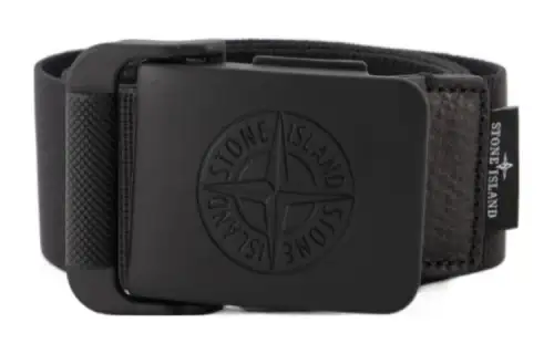 STONE ISLAND Embossed Buckle Belt
