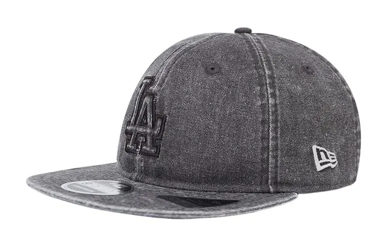 New Era Cotton Baseball Caps Unisex Black