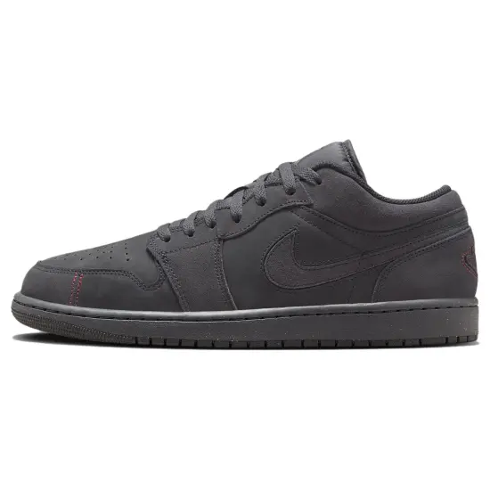 Jordan 1 Low SE Craft Dark Smoke Grey Varsity Red