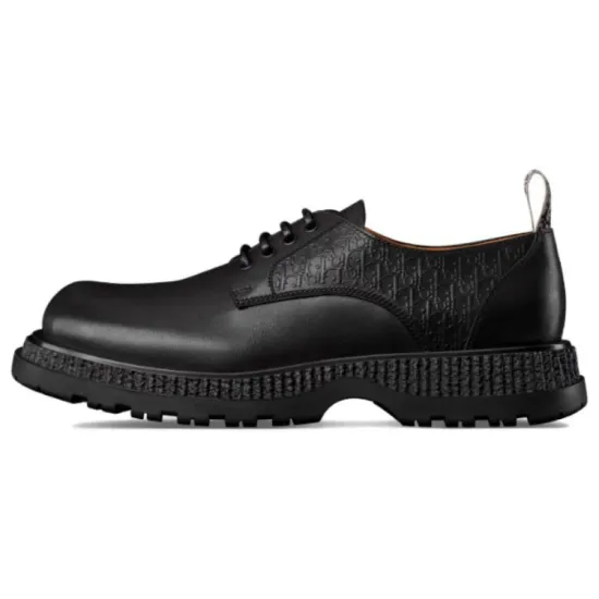 DIOR Buffalo Derby 'DIOR Oblique Debossed - Black'