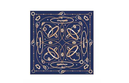 CARTIER Scarves Women's Marine Blue