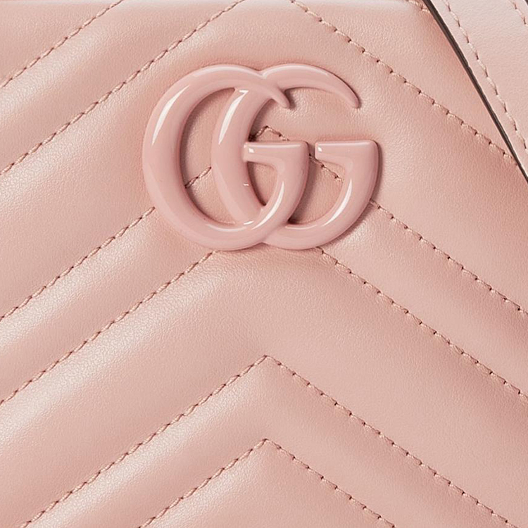 Женская сумка Gucci GG Marmont (розовый) — фото 10