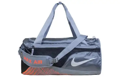 Nike Polyester Portable Crossbody Bag, Travel Bag, Gym Bag Large Unisex Gray