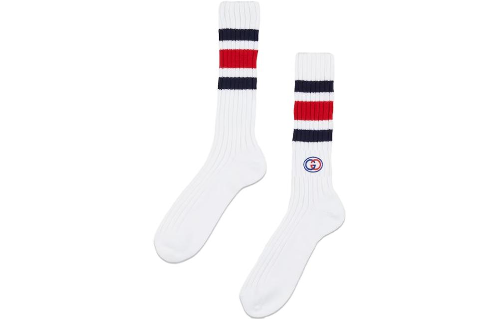 GUCCI Crew Socks Men’s 1 Pack White