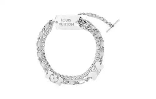 LOUIS VUITTON Monogram Stack Bracelet