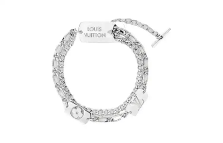 LOUIS VUITTON Monogram Stack Bracelet