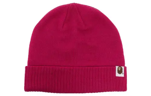 A BATHING APE Beanies Men's Rose Red