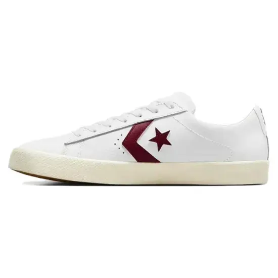 Converse Pro Leather Vulc Pro 'White Deep Bordeaux'