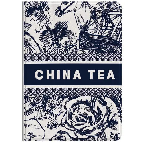 US 10 Cents MSMF Chinese Tea Drink Anti-scratch Soft Shell IPAD Case Premium Folding Stand Model Suitable for iPad Pro 2022/2021/2020 Version 12.9/11/10.9-inch Full Screen Tablet Protective Case