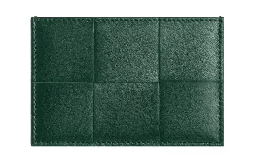 Bottega Veneta Logo Dembossed Card Holder